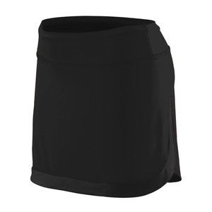 ASI Ladies Action Color Block Skort - 2410 - Black/Black
